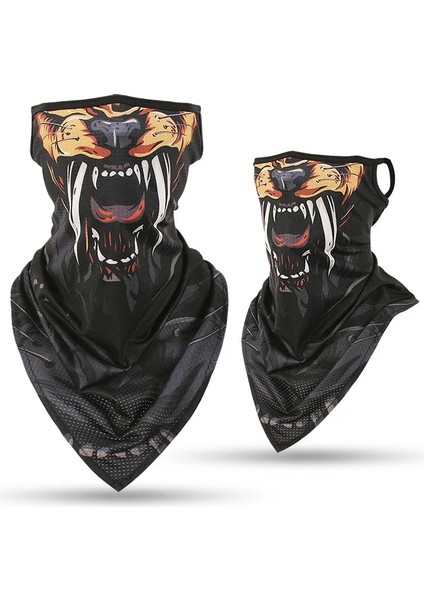 Öfkeli Köpek Stili Bandana Kayak Kafatası Boyun Yarım Yüz Maskesi Bisiklet Hayalet Eşarp Boyun Bandanalar Kayak Spor Yürüyüş Atkılar Köpek Kedi Yüzü (Yurt Dışından) modelleri