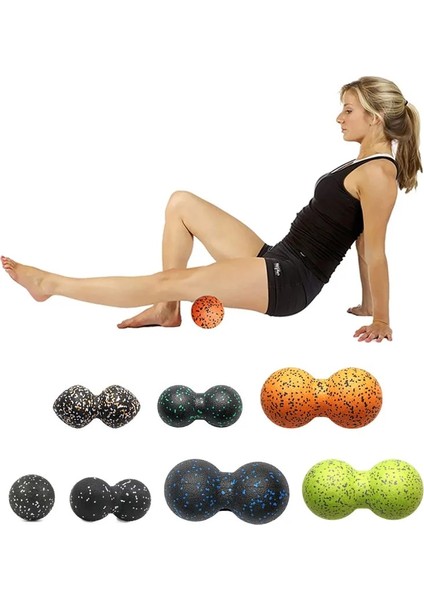 Kumral Tarzı Epp Lakros Miyofasya Topu Fıstık Masaj Topu Yüksek Yoğunluklu Yoga Spor Salonu Rahatlatıcı Ağrı Rahatlatmak Ekipman Egzersiz (Yurt Dışından) indirimleri