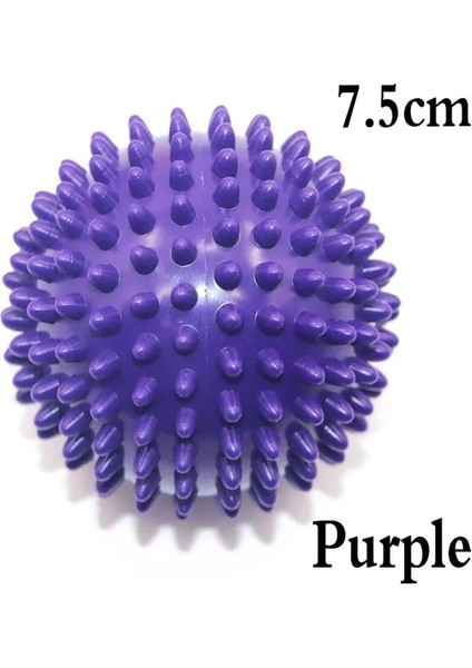 Gri Stil 7.5cmcm Pvc Masaj Topları Rulo Yoga Fitness Topları Kas Fasya Relax Tetik Noktası El Ayak Bıçak Relax Masaj Topu Omurga (Yurt Dışından)