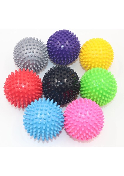 Gri Stil 7.5cmcm Pvc Masaj Topları Rulo Yoga Fitness Topları Kas Fasya Relax Tetik Noktası El Ayak Bıçak Relax Masaj Topu Omurga (Yurt Dışından) fırsatları