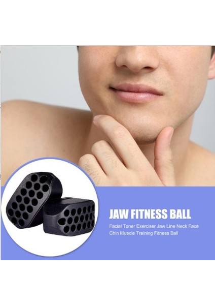 Sarı Stil Gıda Sınıfı Silikon Çene Çizgisi Boyun Simülatörü Mandibula Kas Egzersizi Sıkılaştırıcı Yüz Dokusu Trainin Yüz Germe Fitness Bal (Yurt Dışından)