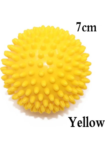Sarı Stil .5cmcm Masaj Topları Ayak Masajı Dikenli Rulo Stresi Rahatlatmak Pelota Masaj Ayak Dikenli Kas Masajı Topu Kirpi Topu (Yurt Dışından)