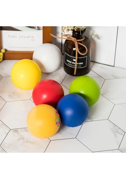 Bej Tarzı El Bilek Egzersiz Pu Topları 6.3cm Sünger Köpük Topu Sıkma Topu Relax Bilek Stresi Azaltmak Taşınabilir Fitness Ekipmanları Fitness (Yurt Dışından) fiyatları
