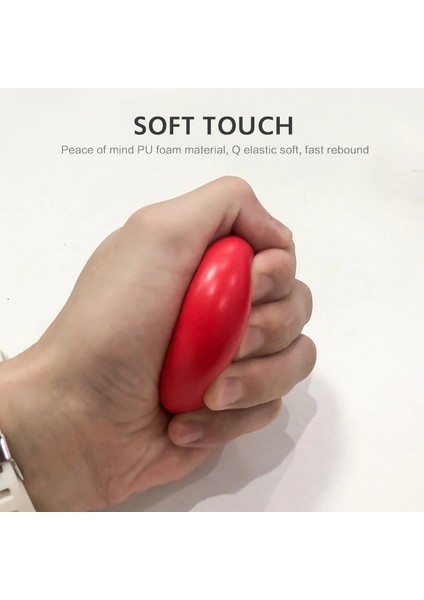 Bej Tarzı El Bilek Egzersiz Pu Topları 6.3cm Sünger Köpük Topu Sıkma Topu Relax Bilek Stresi Azaltmak Taşınabilir Fitness Ekipmanları Fitness (Yurt Dışından) modelleri