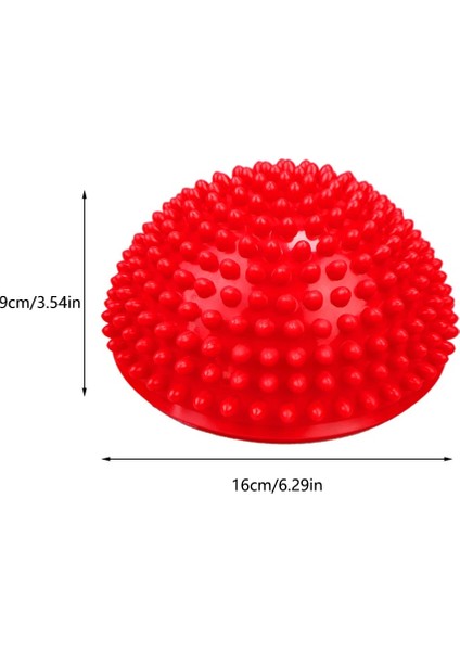 No.4 Tarzı Yarım Küre Yoga Topları Pvc Kalınlaşmak Şişme Ayak Masajı Denge Eğitim Topu Spor Salonu Pilates Egzersiz Fitness (Yurt Dışından)