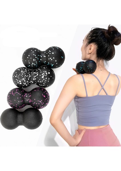 Bej Tarzı Miyofasyal Serbest Bırakma Fitness Fıstık Masaj Topu Fasya Masajı Rulo Pilates Yoga Salonu Rahatlatıcı Egzersiz Ekipmanları Fitness Topları (Yurt Dışından) fırsatları