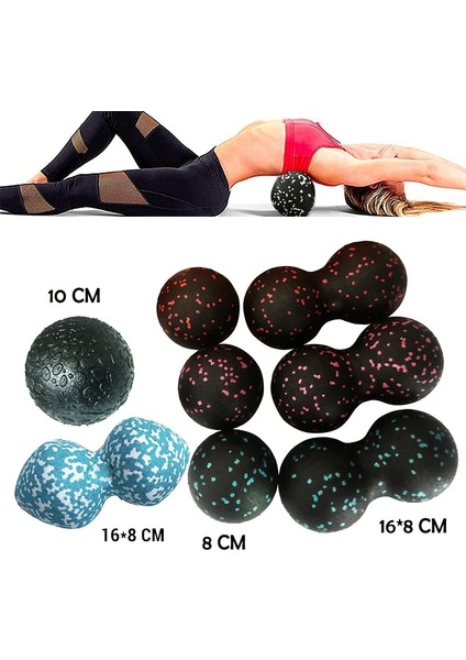 Top Seti 4 Tarzı Epp Fitness Masaj Topu Yüksek Yoğunluklu Tek Fıstık Topu Fiziksel Terapi Derin Doku Masajı Için Hafif Hareketlilik Topu (Yurt Dışından) fiyatları
