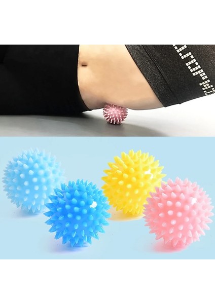 10LB Pembe Tarzı Tpr 7cm Çapı Boş Yumuşak Başak Topu El Gücü Kurtarma Egzersiz Masaj Topu Yoga Fitneky Masaj Tetik Noktası (Yurt Dışından) fiyatları