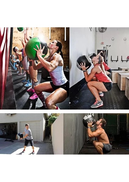 2-15KG Stili Doldurulabilir Ev Gym Fitness Boş Koparma Duvar Topu Denge Eğitimi Yerçekimi Topu Squash Yumuşak Tıp Topu Pu Bilek Topu Spor Ekipmanları (Yurt Dışından) modelleri
