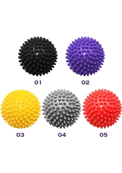 Mor Tarzı Pvc Dikenli Masaj Topu Tetik Noktası Spor Fitness El Ayak Ağrısı Stres Giderici Fitness Aksesuarları Kas Relax Top 5 Renk (Yurt Dışından) indirimleri
