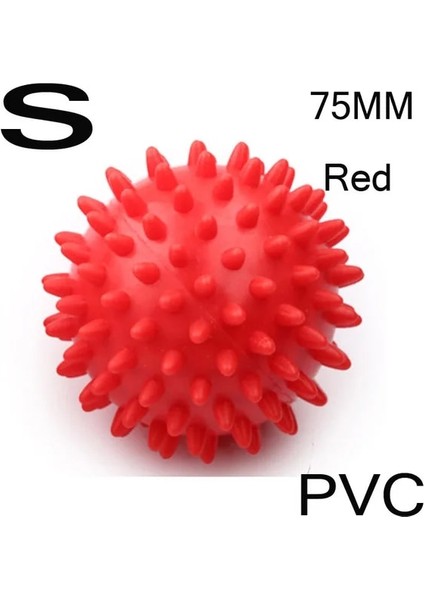 Kırmızı Stil Pvc Catch Fitness Ball Hedgehog Training Grip Ball Portable Physiotherapy Massage Ball (Yurt Dışından)