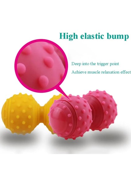 Sarı Stil Dikenli Fıstık Pvc Yoga Malzemeleri Egzersiz Masajı Fıstık El Topu Yoga Fitness Topu Şişirilmiş Hava Yastığı Fıstık Topu (Yurt Dışından) fırsatları