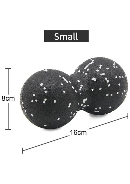 Mavi Stil Peanut Massage Ball Muscle Relaxing Epp Lacrosse Myofascial Ball Crossfit Gym Body Massage Relaxing Yoga Exercise Relieve Pain (Yurt Dışından)