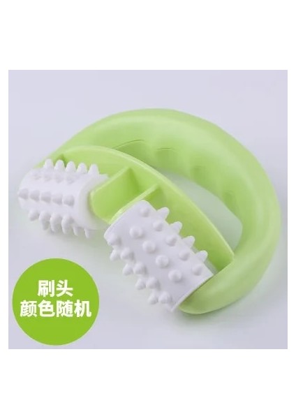 Gümüş Tarzı 1pc Fat Control Roller Massager Cellulite Leg Abdomen Neck Buttocks Fast Anti Cellulite Face Lift Tools Roller Fitness Balls (Yurt Dışından)