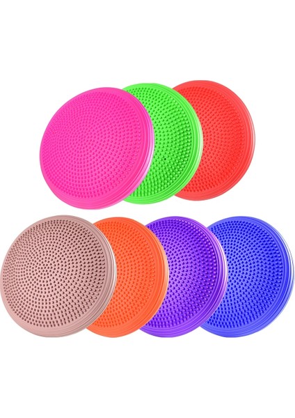Yeşil Stil 34CM Pvc Yoga Massage Cushion Mat Balancing Wheel Cushiest Pad Riot Thickening Yoga Balance Mat (Yurt Dışından) modelleri