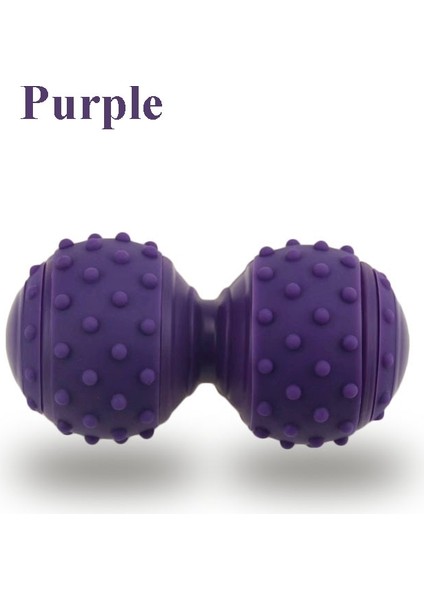 Mor Tarzı Dikenli Fıstık Pvc Yoga Malzemeleri Egzersiz Masajı Fıstık El Topu Yoga Fitness Topu Şişirilmiş Hava Yastığı Fıstık Topu (Yurt Dışından)