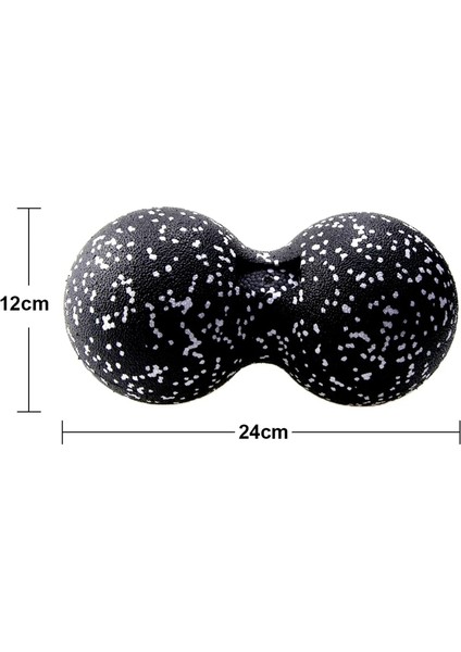 Beyaz Stil Epp Peanut Massage Ball Body Fascia Relaxation Yoga Exercise Relieve Fitness Balls High Density Muscle Relieve Massage Ball Set (Yurt Dışından) indirimleri