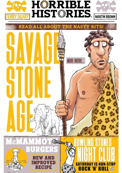 Savage Stone Age Read All About The Nasty Bits! - Terry Deary