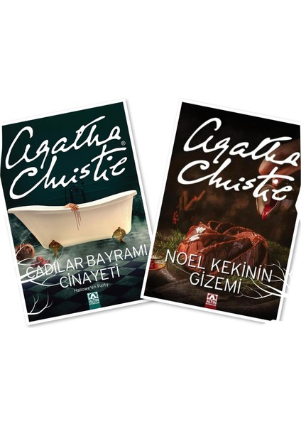 Cadılar Bayramı Cinayeti - Noel Kekinin Gizemi - - 2 Kitap - Agatha Christie