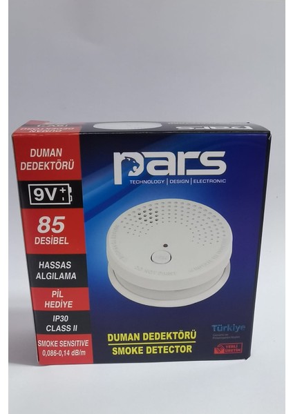 D01 Duman Dedektörü Pilli -Smoke Detector