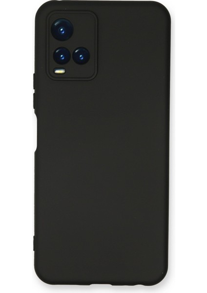 Vivo Y33S Kılıf Nano Içi Kadife Silikon - Siyah 300099