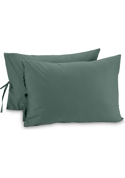 %100 Pamuk 62 Tel (155 TC) Okotex Sertifikalı Yastık Kılıfı (2 Adet)