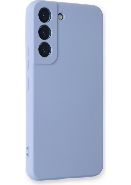 Samsung Galaxy S22 Plus Kılıf Nano Içi Kadife Silikon - Lila 300099