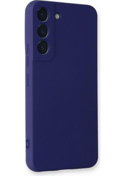 Samsung Galaxy S22 Plus Kılıf Nano Içi Kadife Silikon - Mor 300099