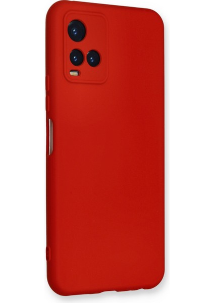 Vivo Y21S Kılıf Nano Içi Kadife Silikon - Kırmızı 300099 modelleri