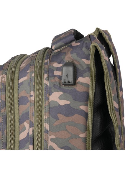 4 Bölmeli Su Itici Kumaş USB Giriş Aparatlı Okul Sırt Çantası modelleri