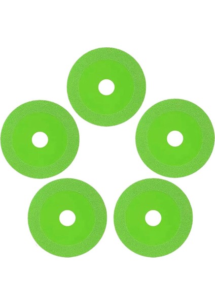 Cam Kesme Diski, Elmas Testere Bıçağı Kesim Cam Kesme Diski Tekerleği, Döner Alet Aksesuarları Için Kesme Diskleri Seti (5 Adet) (Yurt Dışından)