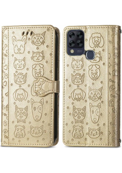 Infinix Sıcak 10T Darbeye Karikatür Kısa Telefon Kılıfı (Yurt Dışından)