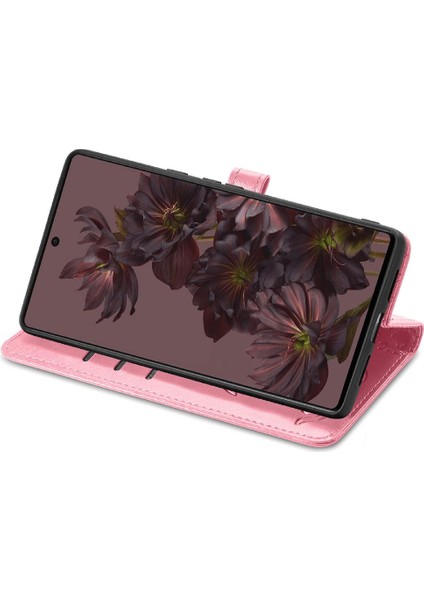 Google Piksel 7 Pro Karikatür Hayvanlar Darbeye Kısa Kayış Vaka Telefon Kılıfı (Yurt Dışından)