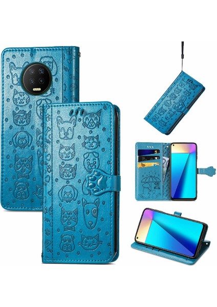 Infinix Not 7 Kısa Kayış Karikatür Hayvanlar Darbeye Çevirin Telefon Kılıfı (Yurt Dışından) modelleri