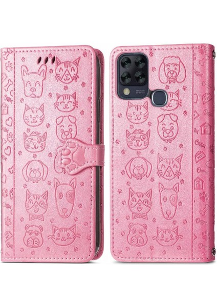 Infinix Sıcak 10T Darbeye Karikatür Kısa Telefon Kılıfı (Yurt Dışından)