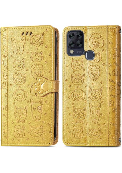 Infinix Sıcak 10T Darbeye Karikatür Kısa Telefon Kılıfı (Yurt Dışından)