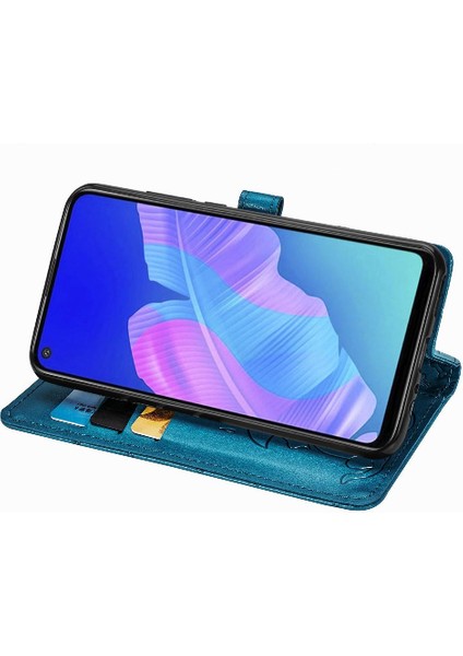 Huawei Y7P Kısa Kayış Darbeye Deri Çevirin Telefon Kılıfı (Yurt Dışından) modelleri