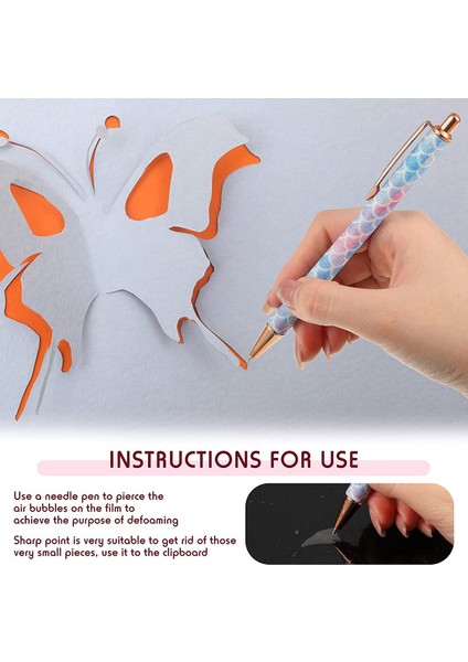 Adet Hava Tahliye Ayıklaması Kalem Vinil Kurulum Kalem Ayıklaması Aracı Glitter Güzel Nokta Ayıklaması Pin Kalem (Şık Stil) (Yurt Dışından) modelleri