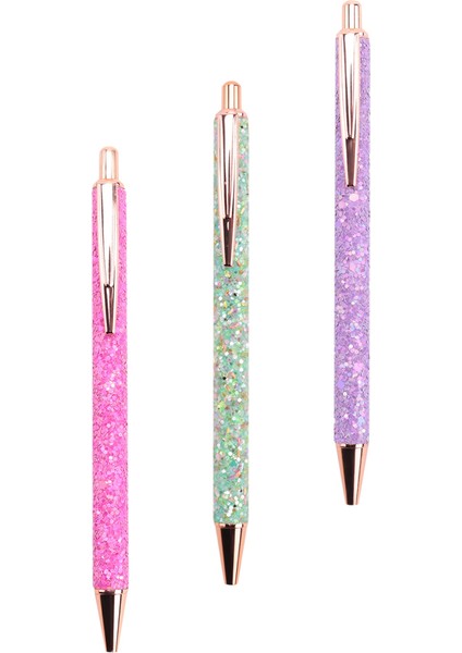 3 Parça Hava Tahliye Ayıklaması Kalem Vinil Kurulum Kalem Ayıklaması Aracı Glitter Güzel Nokta Ayıklaması Pin Kalem (Glitter Tarzı) (Yurt Dışından)