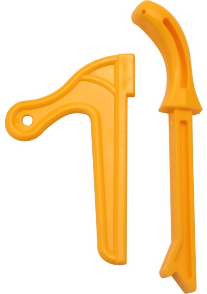 Sarı Plastik Ağaç Işleme Pratik Itme Bloğu El Testere Plastik Itme Çubukları Ağaç Işçileri Için Alet Seti ve Masa Testereleri, Yönlendirici Masalarda Kullanım (Yurt Dışından)