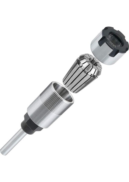 Shank Yönlendirici Bit Colle Collet Uzatma Chuck Dönüştürücü Adaptör, ER20 Yaylı Pens ile 1/2,1/4-Inç Shank Bit'i Dönüştürün (Yurt Dışından)
