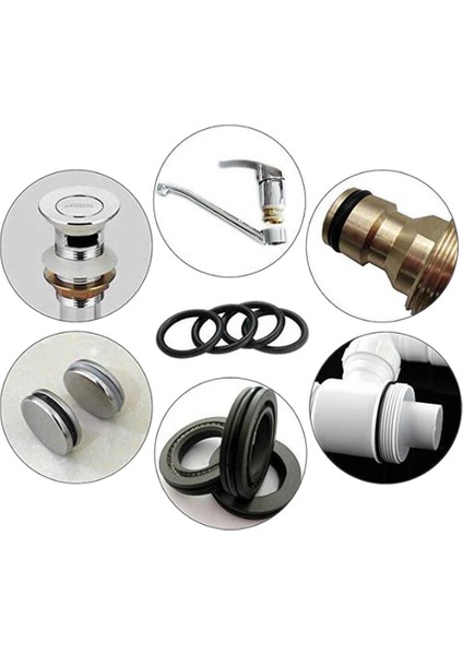 740 Adet Kauçuk O-Ring Seti Garajlar, Sıradan Tesisatçılar Için 24 Boyutlu Contalar (Yurt Dışından) fırsatları