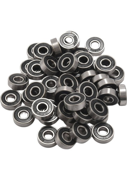 50 Adet/takım 608 2rs Rulman Abec-5 8X22X7 mm Sabit Bilyalı Karbon Çelik Mühürlü Bilyalı Rulmanlar (Yurt Dışından)