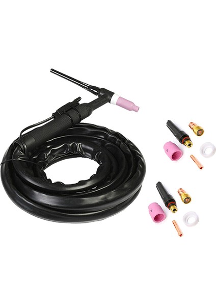 WP17 150A Tıg Torcu 1m Komple Esnek Kafalı Hava Soğutma W Sarf Malzemeleri (Yurt Dışından)