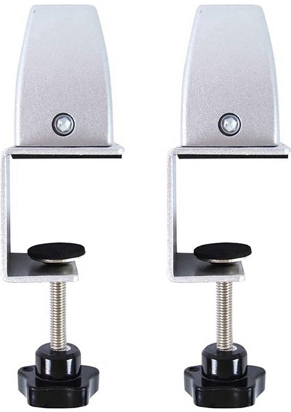 2 Adet Alüminyum Alaşımlı Cam Klip Ayarlanabilir Mobil Ekran Klipsi Ofis Masası Bölme Klipsi Siyah (Yurt Dışından) fiyatları