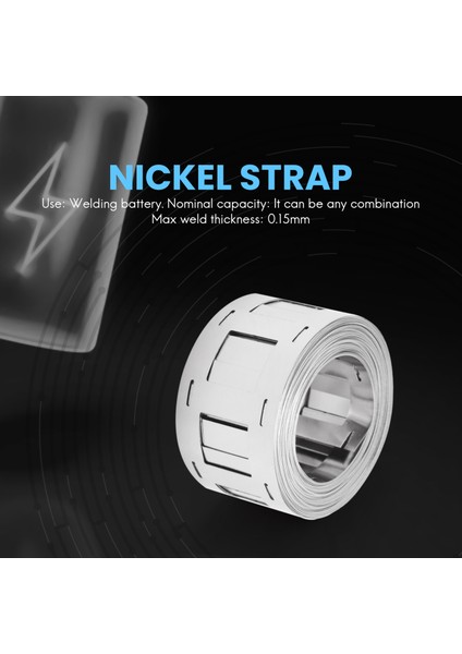 5m Nikel Kayış 0.15X27MM Lityum Pil Nikel Şerit Lityum-Iyon Ni Plaka Piller 18650 Paket Için Kullanılan (Yurt Dışından) indirimleri