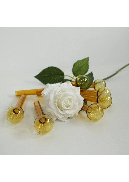 8 Adet Sarı Yeniden Kullanılabilir Cam Kandil Brülörü (Yurt Dışından) modelleri