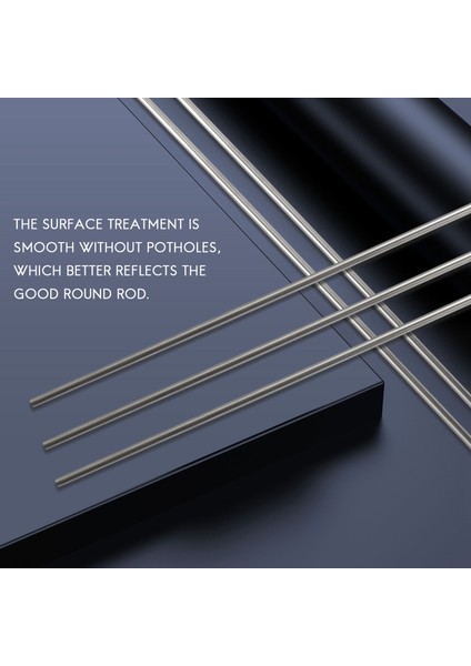 5 Adet Dıy Rc Modeli Paslanmaz Çelik Dairesel Yuvarlak Çubuk Çubuk 500MM x 3mm (Yurt Dışından) fırsatları