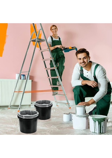 25 Adet 5 Galon Elastik Üst Boya Süzgeç Çanta Beyaz Ince Örgü Çanta Topraksız Boyama Bahçe Için Boya Filtre Torbası (Yurt Dışından) modelleri