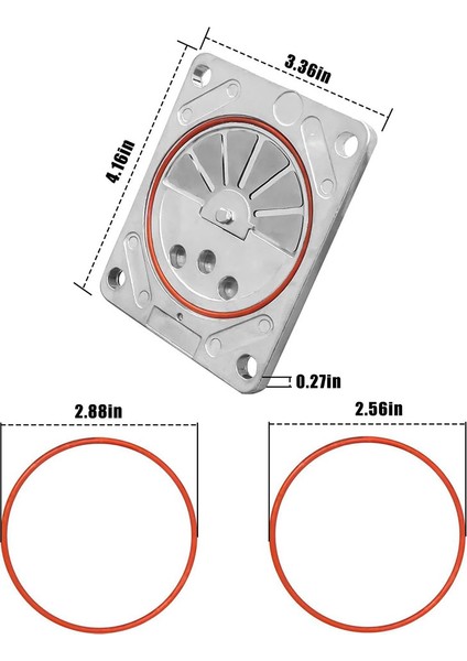 ZAC0032 Kompresör Valf Plakası Kitini Değiştirin Hava Kompresörleri DAC-280 AC0032 889119 Valf Plakası Komplesini Değiştirin (Yurt Dışından) fiyatları